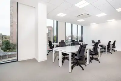 Large office space for 20 persons available for rent on flexible terms, so you can add space or even...