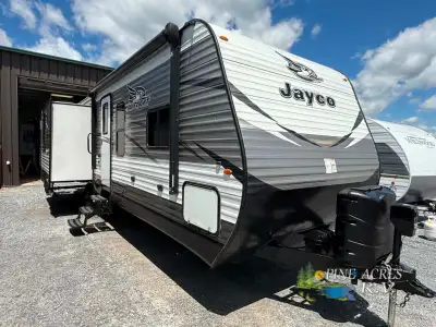 Jayco Jay Flight 29RLDS travel trailer highlights: Rear Living Two Chairs Dual Entry Bath Free Stand...