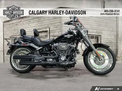 2019 Harley-Davidson FLFBS - Fat Boy 114 The original fat custom icon. Now lighter than the previous...