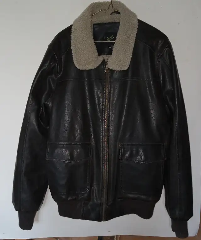 George G21 Bomber Aviator Style Jacket Sherpa lined Mens Size M in Men's in Belleville - Image 9