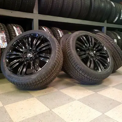 New set (4) 21" Range Rover wheels & winter tires Range Rover Sport wheels & tires Supercharged whee...
