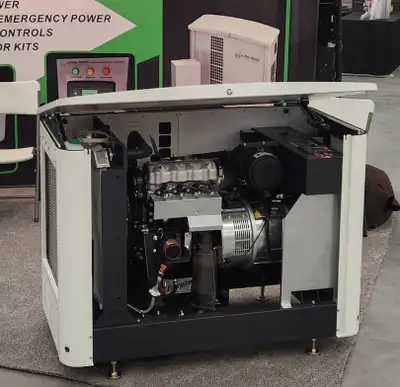 Standby / Emergency 20kW Natural Gas Propane New Natural Gas or LPG Generators! Providing 20kW and 3...
