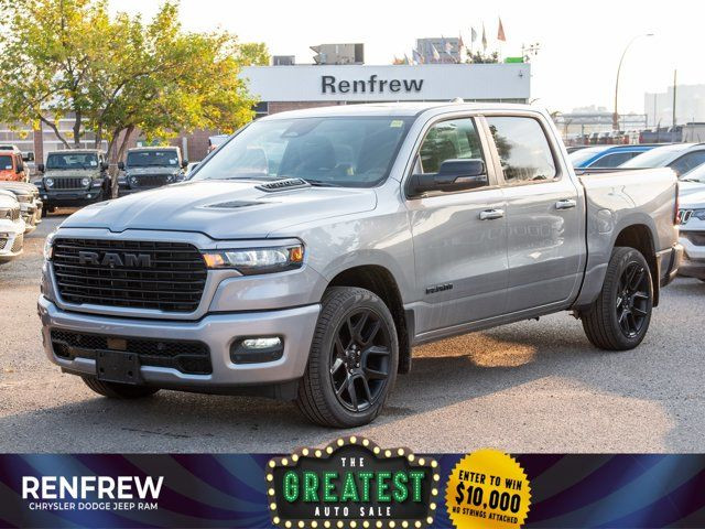 2025 Ram 1500 Sport Crew Cab 4x4, Panoramic Sunroof in Cars & Trucks in Calgary