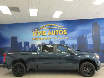 CHEVROLET SILVERADO 1500 2023 CUSTOM 4X4 CREW-CAB BOITE DE 6 ½ TOUT ÉQUIPÉ / ANDROID AUTO ET APPLE C...