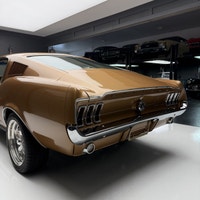 Check out this 1967 Ford Mustang Fastback. This is a gorgeous car. The gold paint is incredible and... (image 7)