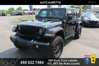 2024 Jeep Wrangler 4xe 2024 JEEP WRANGLER WILLYS 4XE PLUG-IN HYBRID, 57,649 KM, JAMAIS ACCIDENTE: EN...