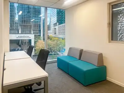 A fully customizable and perfectly sized workspace rental for two. Create the ideal environment for...