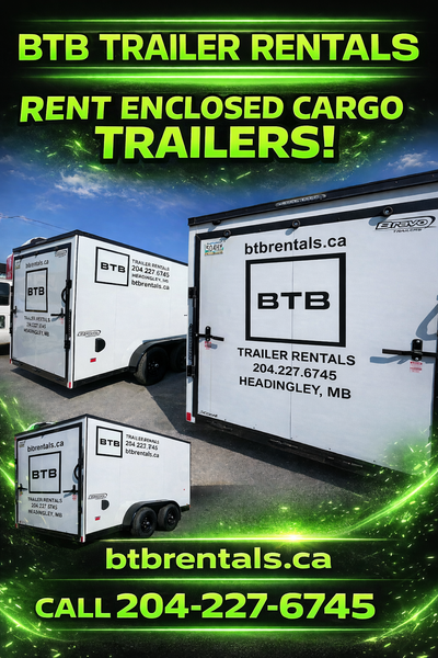 www.btbrentals.ca TO ASSURE AVAILABILITY CALL FOR RESERVATIONS PRIOR TO ARRIVING. PICK UP BY APPOINT...