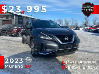 STYLE. COMFORT. ALL-WEATHER CONFIDENCE! 2020 Nissan Murano SV AWD Premium Midsize SUV Exterior: Gray...