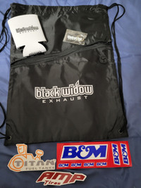 BLACK WIDOW EXHAUST/SUBWAY / ADRENALINE Nylon Bags