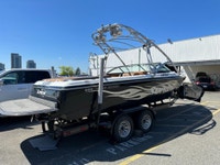 2012 SUPREME V232 WAKE SERIES- WAKE BOAT ️ FINANCING AVAILABLE! LOW HOURS RECENTLY DONE TAN INTERIOR... (image 1)