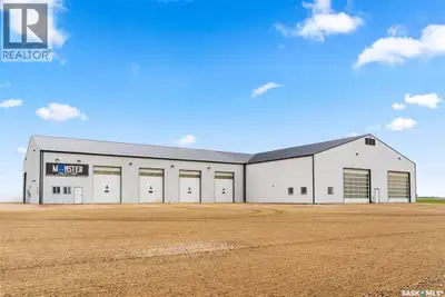 FOR SALE: Prime Commercial Shop with Highway Frontage – Just Outside Arcola in RM of Brock No. 94. A...