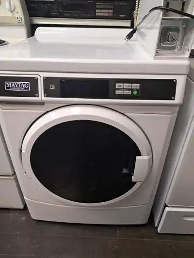 COIN OPERATED APPLIANCE WAREHOUSE Used Maytag Commercial Coin Operated washer. Larger capacity and i...