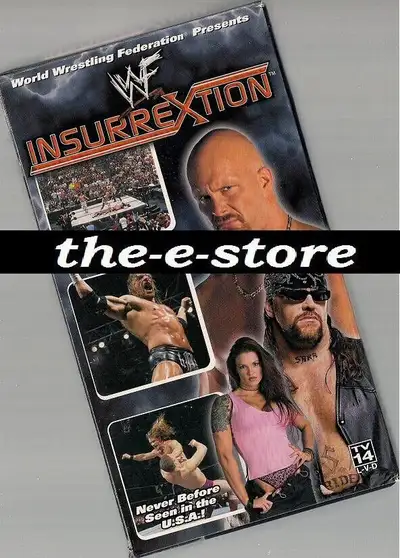 Wrestling VHS/DVD 2001 - INSURREXTION. WWE/WWF/WCW/NWA/TNA/UFC., View more