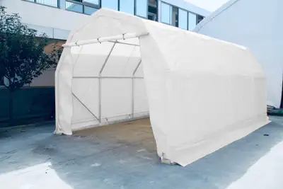 All-Weather 12x20x10 FT Fabric Storage Garage – Durable Shelter, View more