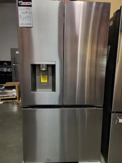 LG 36-inch, 26 cu. ft. Counter-Depth French 3-Door Refrigerator, View more