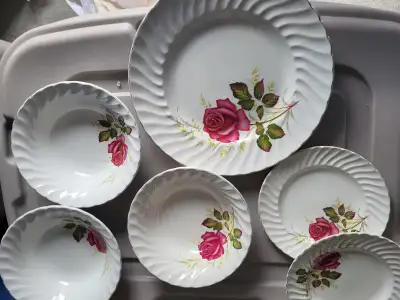 Ridgway Anniversary Rose Dishes, View more