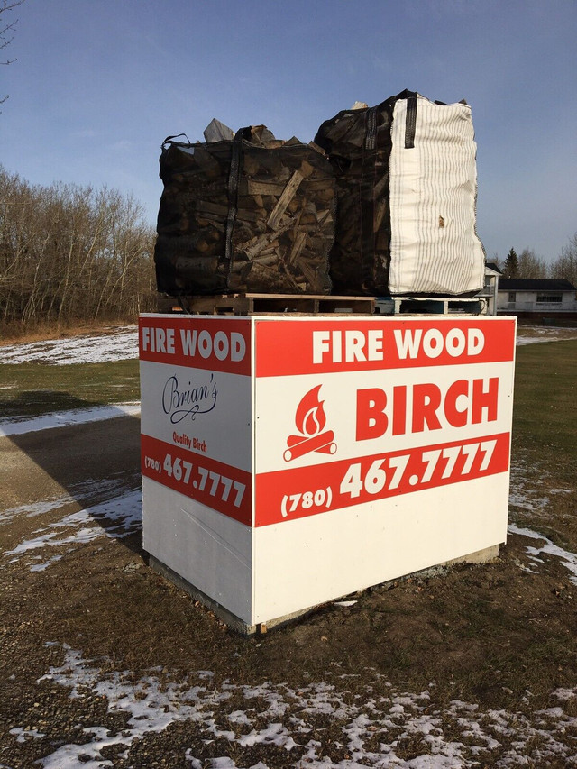 Birch is Best! Call 7804677777 or Order online Fireplace