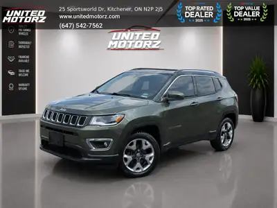 2018 Jeep Compass Limited 4 4 2L CERTIFIED This 2018 Jeep Compass Limited 4x4 is a well-maintained,...