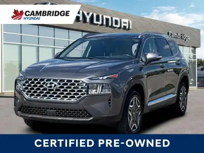 Discover sustainable sophistication and commanding performance with this 2023 Hyundai Santa Fe Plug-...