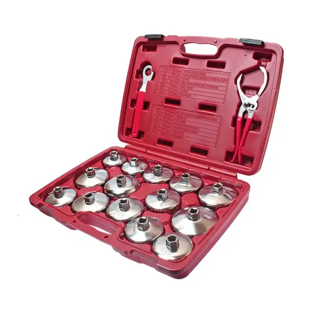 Oil Filter Socket Set 16 pcs $220， Oil Filter Wrench Set 18 pcs,628632752037151211