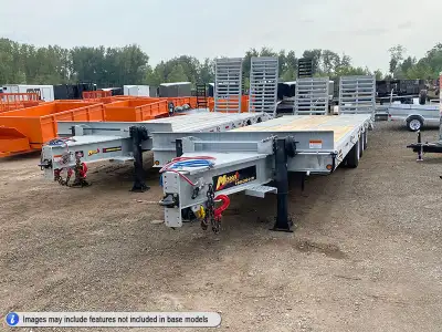 20 and 30 Ton Miska Galvanized Tag-along Air Brake Float Trailers Built right here at our factory in...