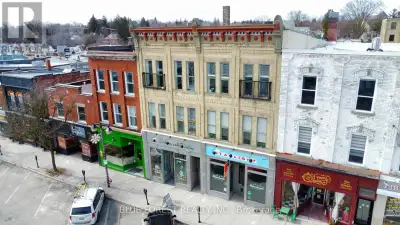 Rarely offered TOP FLOOR unit in downtown Stratford, home of the famous Stratford Shakespeare Festiv...