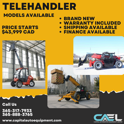 * FINANCEMENT DISPONIBLE * TOUT NOUVEAU chariot télescopique CAEL 4x4 tout terrain avec moteur diese...