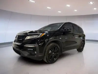 Experience refined capability in the 2022 Honda Pilot Black Edition, now available at Moose Jaw Hond...