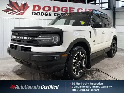 Only 11,113 Miles! This Ford Bronco Sport delivers a Intercooled Turbo Regular Unleaded I-3 1.5 L/91...