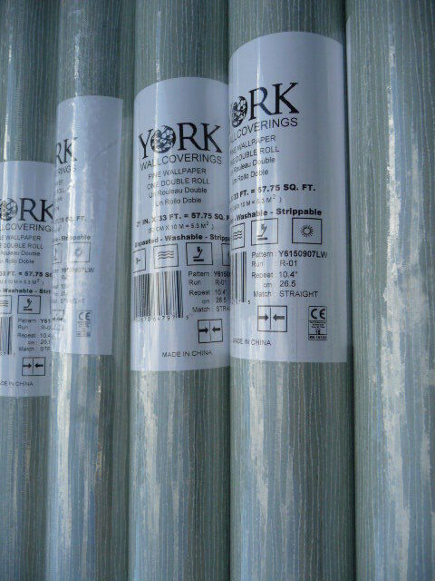 York Wallcovrings 21” x 33’, Grey Color, Brand New in Box in Other in Mississauga / Peel Region