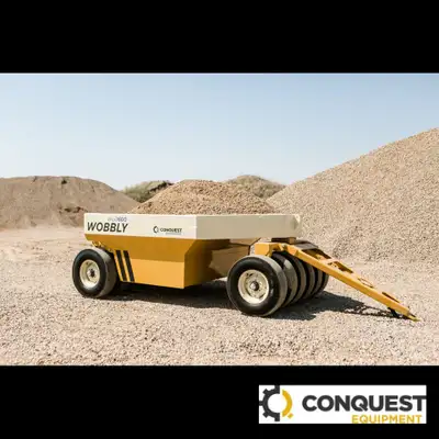 WOBBLY CA1600 TOW BEHIND ROLLER COMPACTOR ‘Wobbly’ wheel design for even compaction in variable terr...