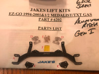 Jake's 5" Drop Axle Lift for 1994.5-2001.5 E-Z-GO TXT gas
