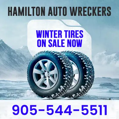 Brand New Winter Tires and Wheels Available! We Supply Auto Parts @ Affordable prices All Day Every...