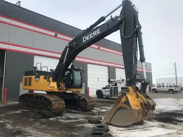 2018 John Deere 470G LC w/ Hyd. Wedge Coupler!  in Heavy Equipment in Calgary - Image 3