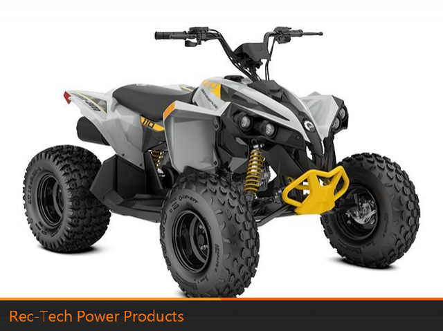 2025 Can-Am Renegade 110 EFI Catalyst Grey & Neo Yellow in ATVs in Lloydminster - Image 2