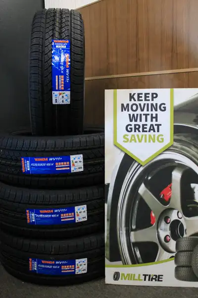 BRAND NEW TIRES FOR SALE BEST PRICES IN CALGARY! Store name: Milltire Ltd Store Address: Unit 10A, 2...