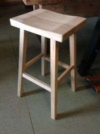 New, Saddle Stools,   By Provenance Harvest Tables