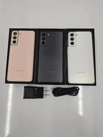 Samsung S21 & Fe S21 Plus & Ultra 128GB New cond 1 Year War, View more