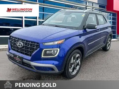 Intense Blue 2020 Hyundai Venue Ultimate FWD CVT I4 Come And Experience Why We're 6 Year Consecutive...