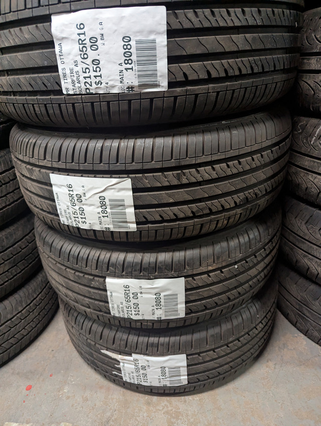 P215/65R16 215/65/16  STARFIRE SOLARUS AS TAG # 18080 in Tires & Rims in Ottawa