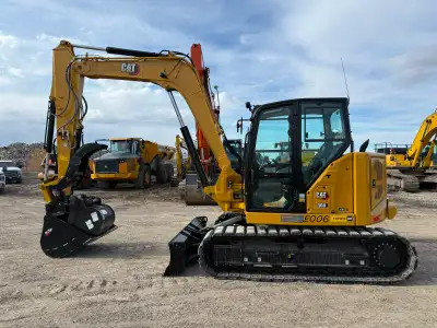 2026 Caterpillar 308CR Excavator for Rent comes with Clean up, Dig Bucket, Aux Plumbing, Thumb, and...
