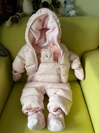 Ralph Lawren down and warm  9m baby snow suit winter 