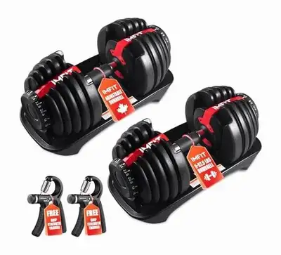 Adjustable Dumbbells - 5-52.5 lb, Home Gym · Ships Free, View more