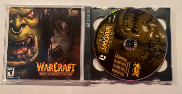 Warcraft III - 1 Disk in PC Games in Calgary