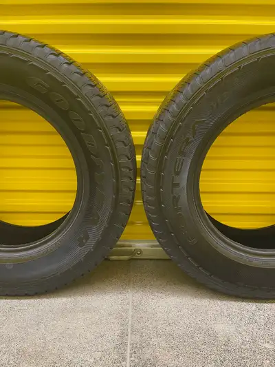 Pair2: 245/70R17 108T Goodyear Fortera HL All Season Tires. FIRM $130: Two Used All Seasons Tires. F...
