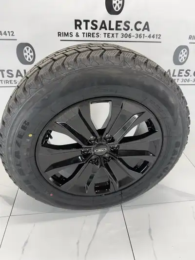 Set of four Sailun Ice Blazer WINTER tires on 20 inch rims -- FITS Ford F150 & Expedition -- The tir...