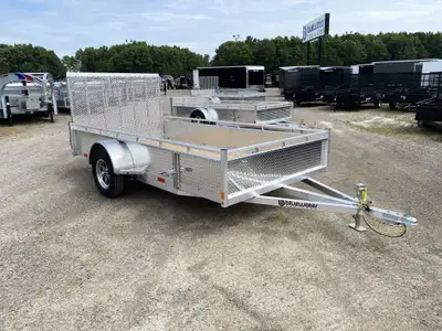 Canadian Mennonite Built Single Axle Aluminum Utility Trailer is $4,450.00 or $88.99/month! Ord: 609...
