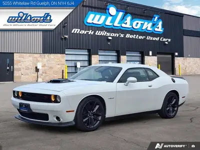 Come see this certified 2022 Dodge Challenger R/T Shaker | Hemi | Nav | Ventilated Seats | Alpine Au...