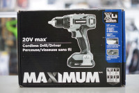 Maximum Cordless Drill/Driver - BRAND NEW